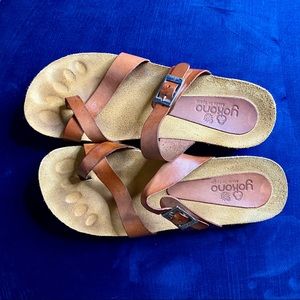 EUC Yokono leather sandal